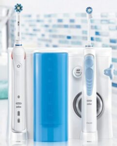 Oral-B Smart 5 Estación Cuidado Bucal con Cepillo de Dientes Eléctrico y Irrigador Dental